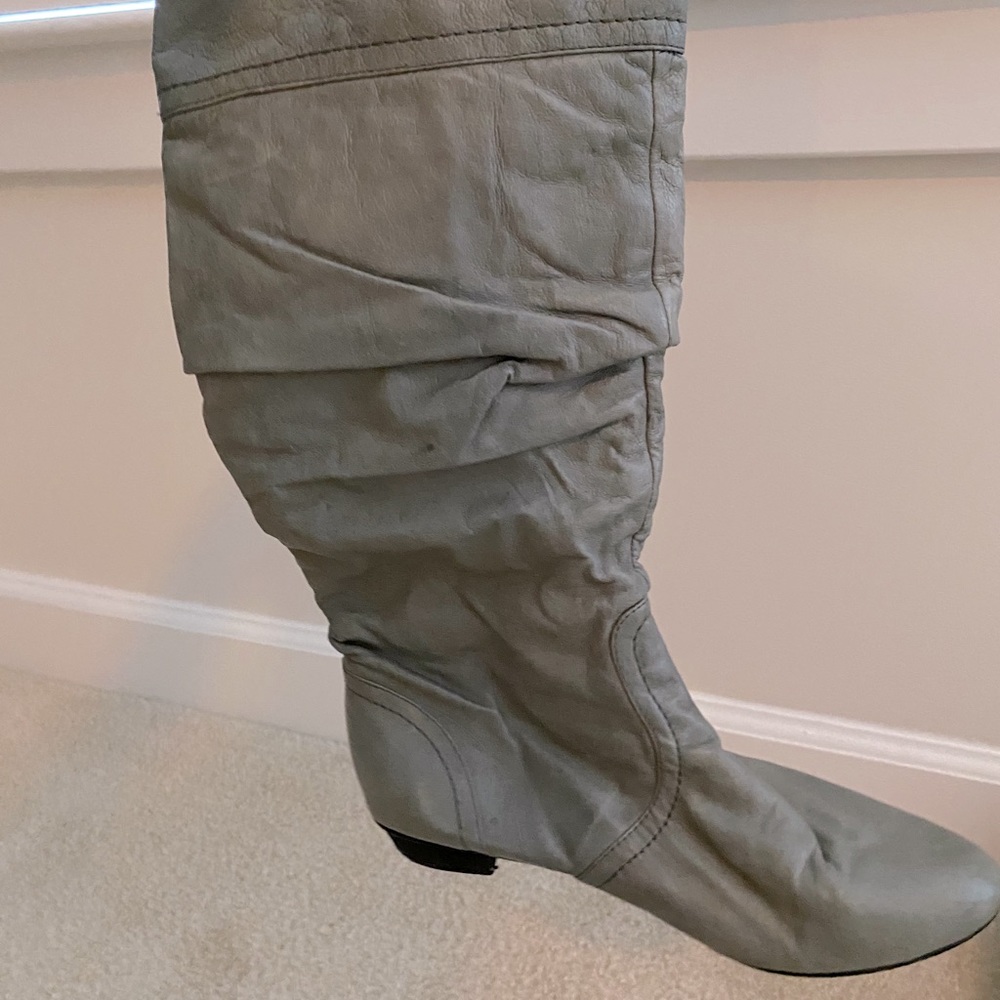Grey Boots